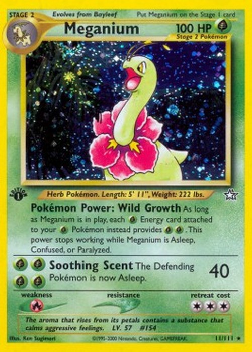 Pokemon Meganium (NG 11)