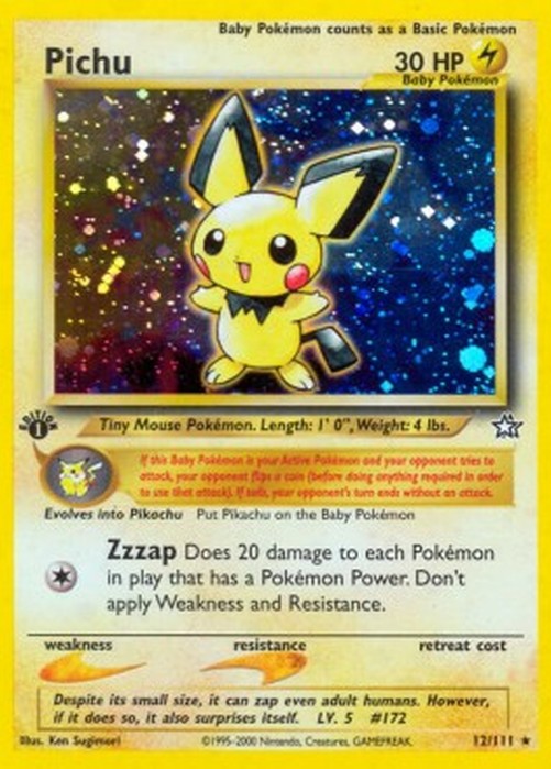 Pokemon Pichu  (NG 12)