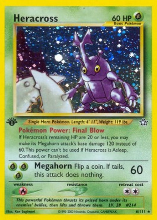 Pokemon Heracross  (NG 6)