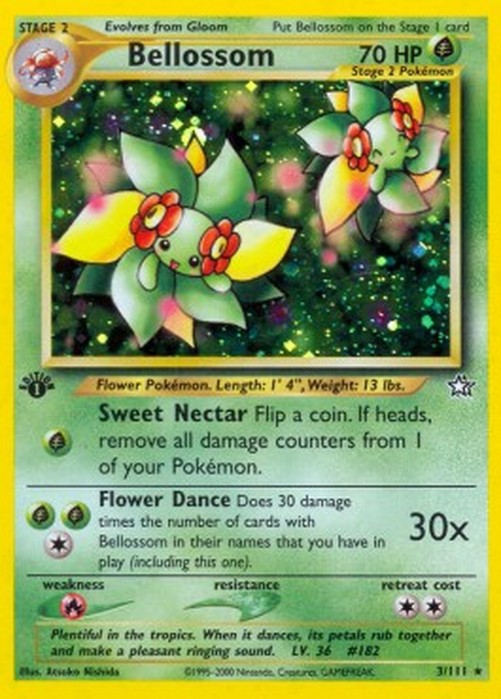 Pokemon Bellossom  (NG 3)