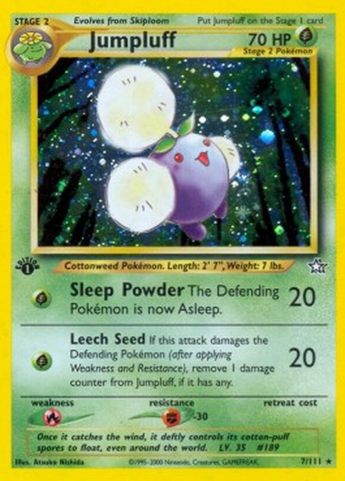 Pokemon Jumpluff  (NG 7)
