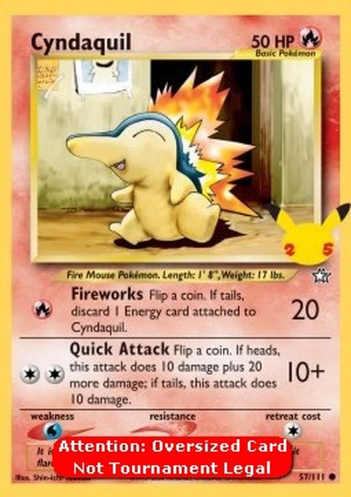 Pokemon Cyndaquil (NG 57)