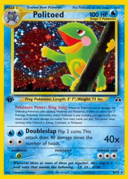 Pokemon Politoed  (NDI 8)