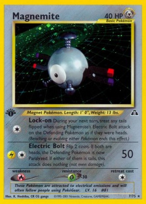 Pokemon Magnemite (NDI 7)