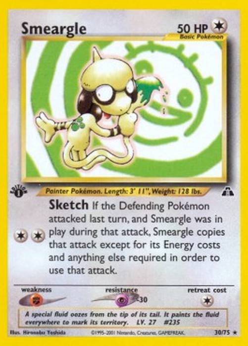 Pokemon Smeargle  (NDI 30)