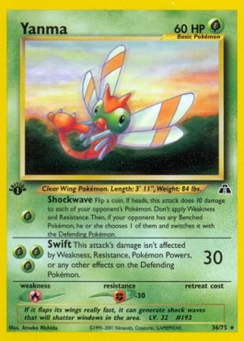 Pokemon Yanma  (NDI 36)