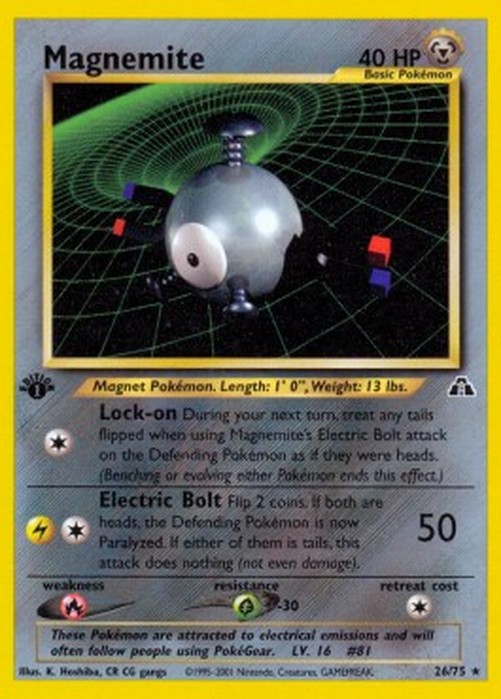 Pokemon Magnemite  (NDI 26)