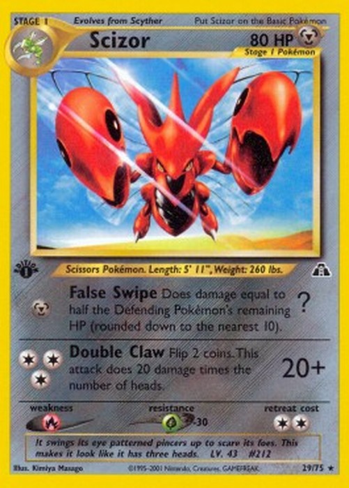Pokemon Scizor  (NDI 29)