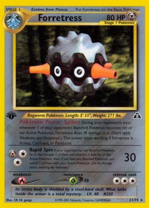 Pokemon Forretress (NDI 21)