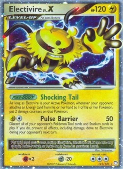 Pokemon Electivire LV.X (MT 121)