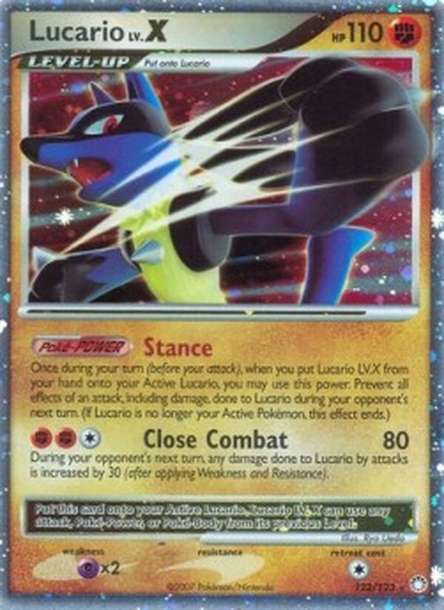 Pokemon Lucario LV.X (MT 122)
