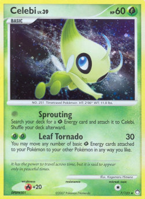 Pokemon Celebi Lv.39 (MT 7)