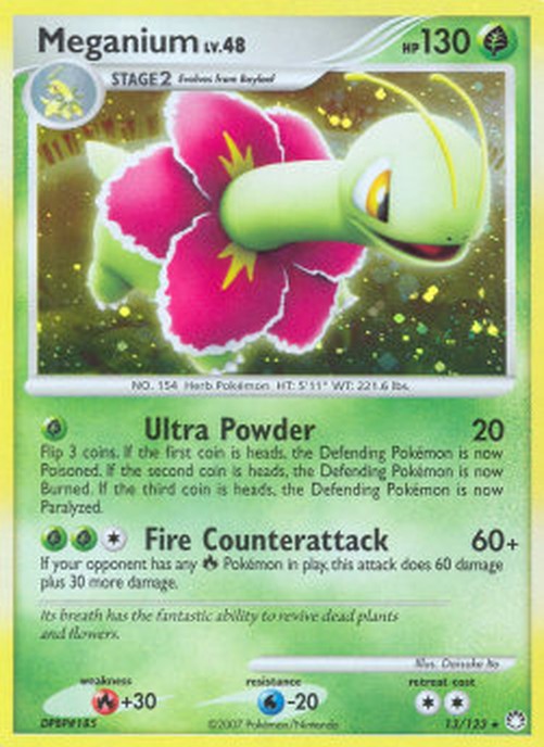 Pokemon Meganium Lv.48 (MT 13)