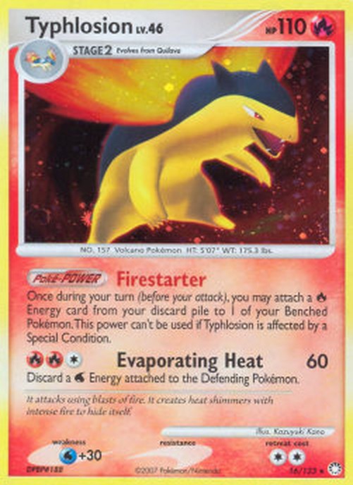 Pokemon Typhlosion Lv.46 (MT 16)