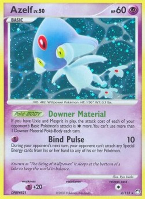 Pokemon Azelf Lv.50 (MT 4)