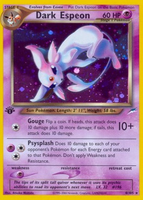 Pokemon Dark Espeon  (NDE 4)