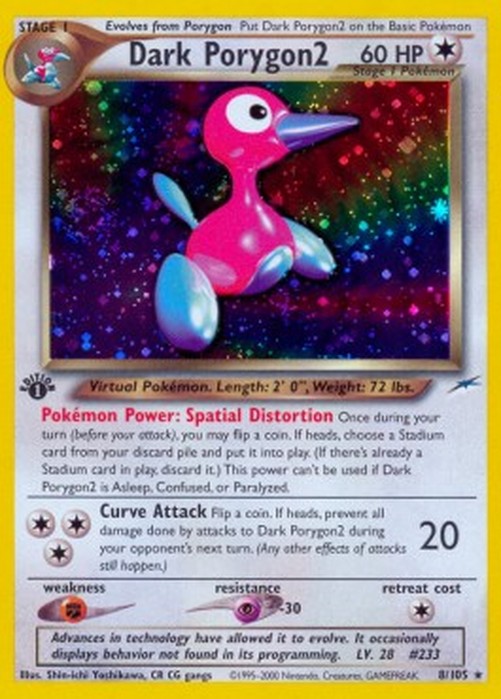 Pokemon Dark Porygon2  (NDE 8)
