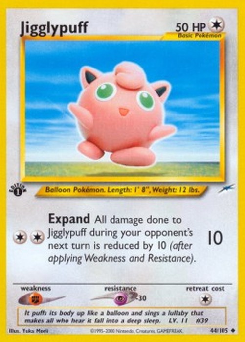 Pokemon Jigglypuff  (NDE 44)