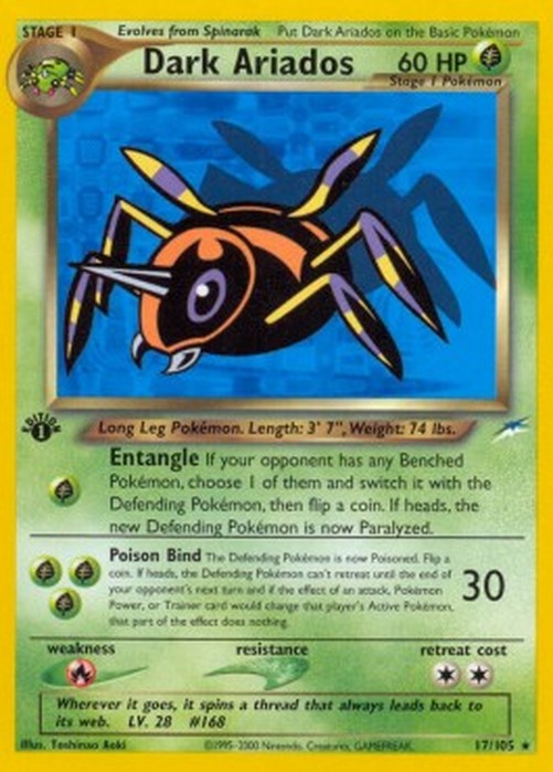Pokemon Dark Ariados (NDE 17)