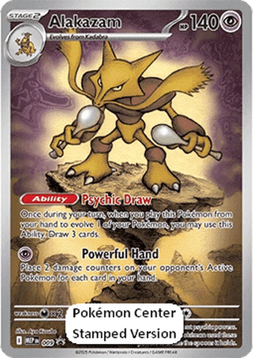 Pokemon Alakazam (MEP 009)