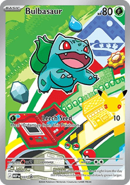 Pokemon Bulbasaur  (MEP 037)