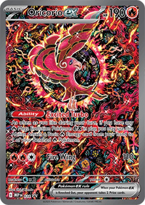 Pokemon Oricorio ex (MEP 024)
