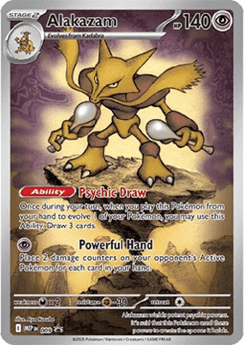 Pokemon Alakazam  (MEP 009)