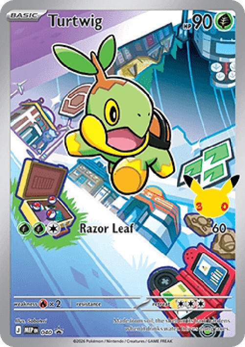 Pokemon Turtwig  (MEP 040)