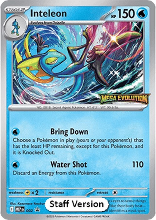 Pokemon Inteleon (MEP 002)