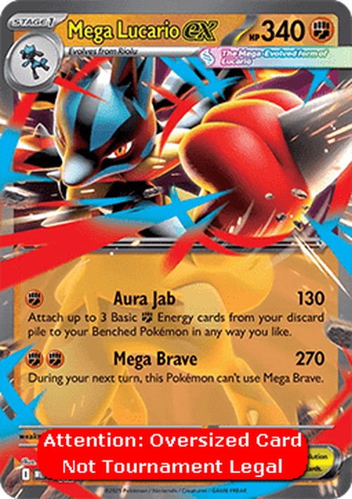 Pokemon Mega Lucario ex (MEP 012)
