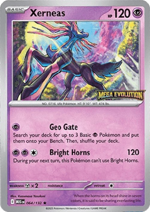 Pokemon Xerneas (xMEG 064)
