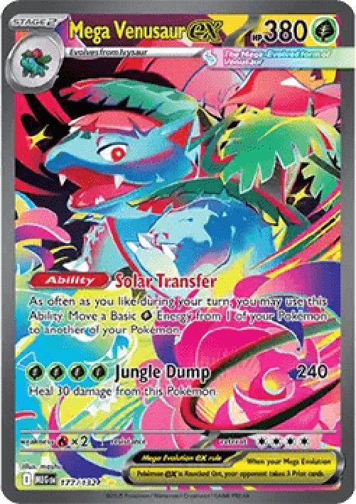 Pokemon Mega Venusaur ex  (MEG 177)