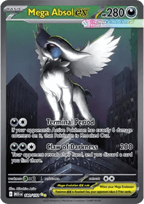 Pokemon Mega Absol ex (MEG 180)