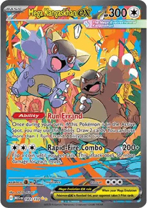 Pokemon Mega Kangaskhan ex (MEG 182)