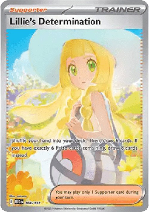 Pokemon Lillie's Determination (MEG 184)