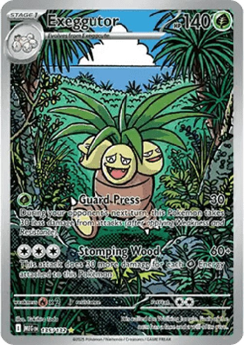 Pokemon Exeggutor  (MEG 135)