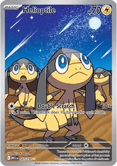 Pokemon Helioptile  (MEG 143)