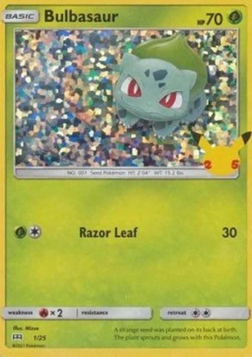 Pokemon Bulbasaur (MCD25 1)