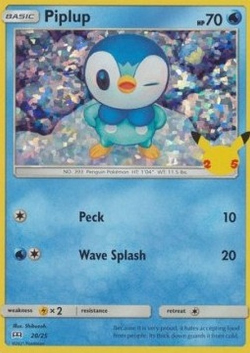 Pokemon Piplup (MCD25 20)