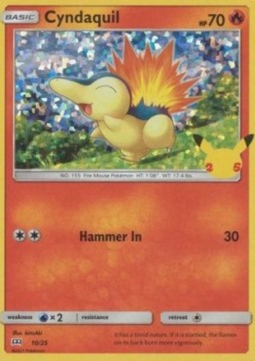 Pokemon Cyndaquil (MCD25 10)