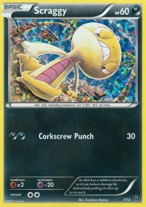 Pokemon Scraggy  (MCD16 7)