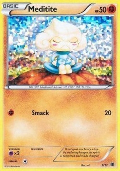 Pokemon Meditite (MCD15 9)