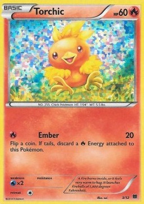 Pokemon Torchic  (MCD15 3)