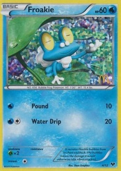 Pokemon Froakie  (MCD14 4)
