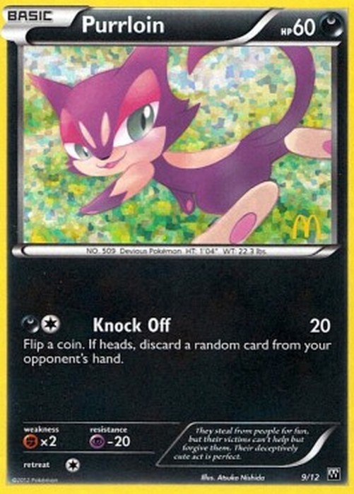 Pokemon Purrloin  (MCD12 9)