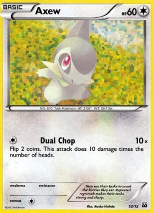 Pokemon Axew (MCD12 12)