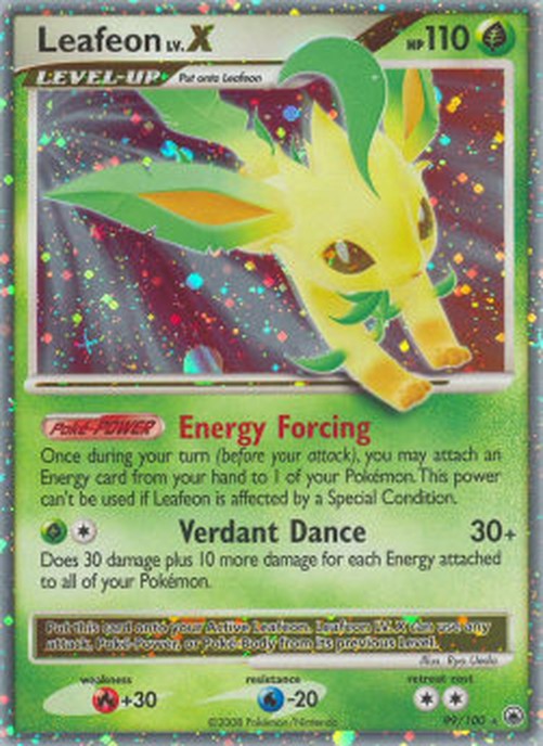 Pokemon Leafeon LV.X  (MD 99)