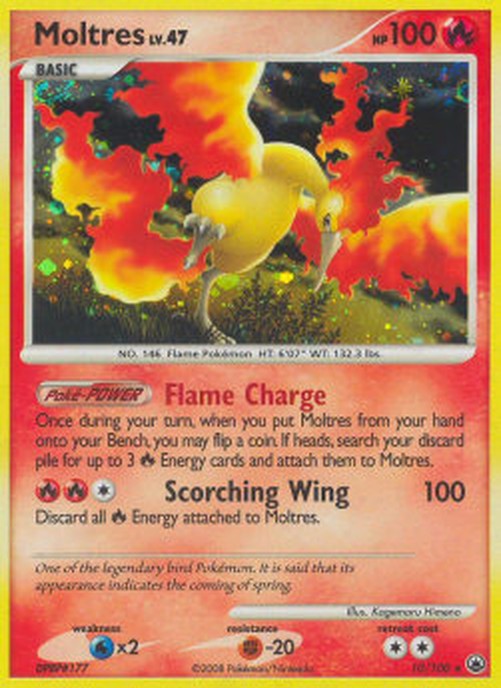 Pokemon Moltres Lv.47  (MD 10)