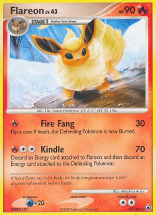 Pokemon Flareon Lv.43 (MD 19)