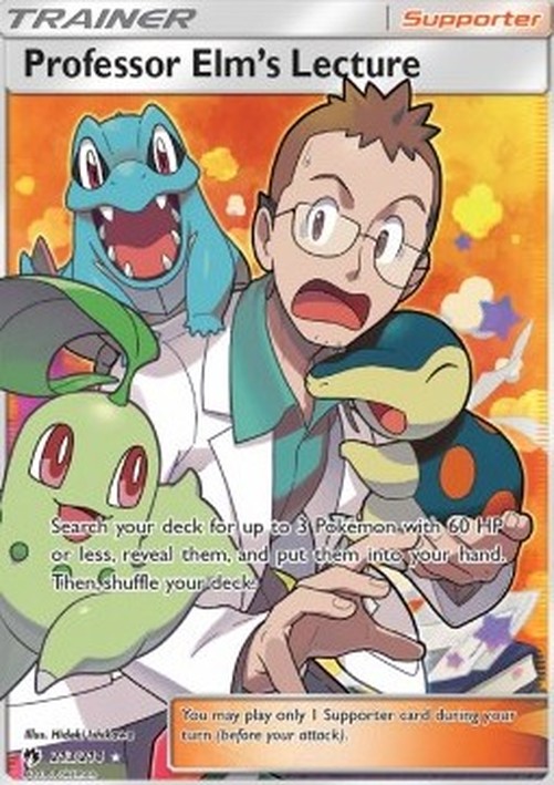 Pokemon Professor Elm's Lecture (LOT 213)